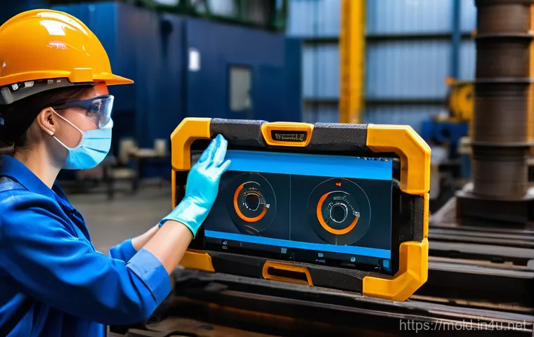 금형설계와 금속 재료학의 연계성 - **Prompt 1: The Precision Heart of Innovation**
    A highly detailed, close-up shot of a sophistica...